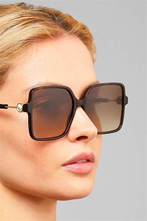 fendi shades for women|fendi sunglasses oversize.